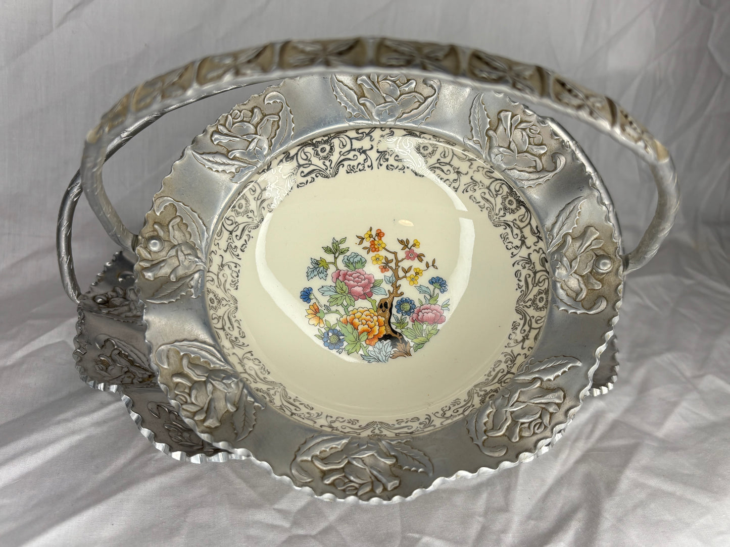 Vintage Farberware serving tray set